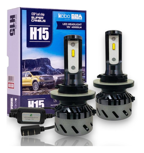 Kit Cree Led H15 Luz Alta Y Diurna Amarok Golf Ranger Cruze