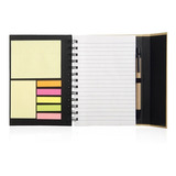 Cuaderno Libreta Anotador Post It Tapa Dura Eco C/ Bolígrafo