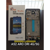 Tela Frontal Samsung A52 5g 4g Aro Original Oled 