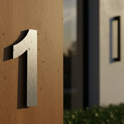 Números Aluminio Departamentas, Casa, Oficina, Despacho 15cm | Meses sin interés