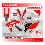 Kit Calcos - Gráfica Gas Gas Ec Año 2014/17 - Grueso Mate