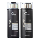  Shampoo E Condicionador Blond 300ml - Truss - Desamarelador