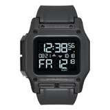 Nixon Regulus A1180, Completamente Negra, Resistente Al Agua