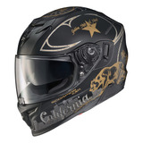 Scorpionexo Exo-t520 Golden State - Casco (negro Mate, M)