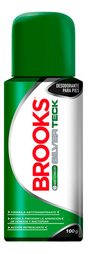 Talco Para Pies Brooks Spray 100grs