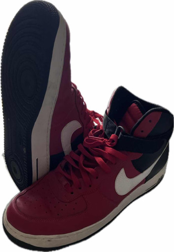 Air Force 1 High Red/black - 12 Us