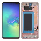 Pantalla C/marco Compatible Con Samsung S10 Plus Sm-g975f