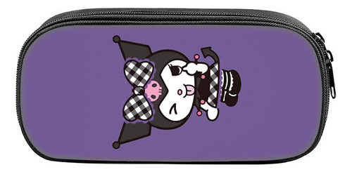 Estuche Para Lápices Kuromi Cartoon De Una Sola Capa Kuromi