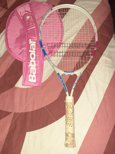 Raqueta De Tenis Babolat Nena B´fly Jr Rosa  De 9 A 12 Años