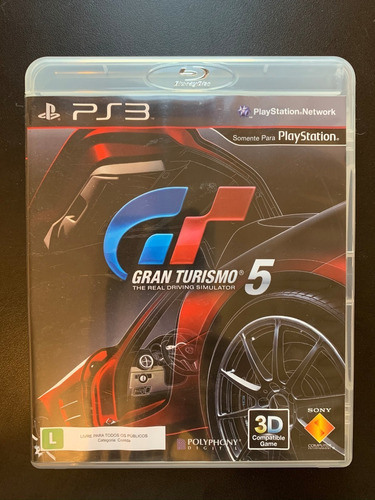 Jogo Gran Turismo 5 Ps3 - Gt5