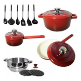 Conjunto Panelas Vicalina Cerâmica Select Cook - 6 Itens