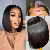 Lichang Wear And Go - Peluca Corta Estilo Bob De Cabello Hum