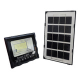 Foco Led 40w + Panel Solar + Control 63 Led
