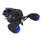 Carretilha Pesca M21 Pro Slim Albatroz 6 Rol. Black Blue