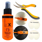Kit Profissional P/ Aplicação Mega Hair Removedor Queratina