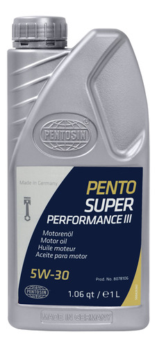 Aceite 100% Sintético Pentosin Pento Sp Iii 5w-30 Audi S5 20