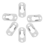 40x Metal Tono Metal Keyhole Percha Colgador Para Interior P