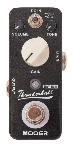 Pedal Mooer Thunderball Fuzz Para Bajo Oferta!!