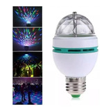 Ampolleta Led Bola Disco Giratoria Luces Fiesta