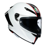 Casco Para Motociclismo Agv Pista Gp Rr Scudera Cnwerd Color Blanco Tamaño Del Casco Xl