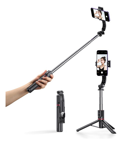 Bastão Tripé Suporte Para Selfie E Vídeos C/ Controle Usams