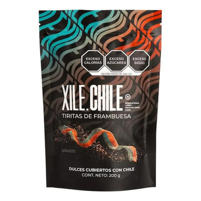 Dulces Xile Chile Tiritas De Frambuesa 200g | Envío gratis