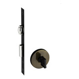 Fechadura Rolete Porta Banheiro Wc Pivotante Pado Bronze