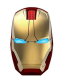 Mouse Inalambrico Estilo Iron Man Avengers Marvel