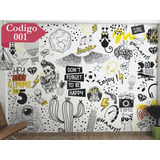 Vinilos Decorativos Pared Juvenil Adolescente -gigantografía