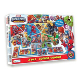 Lotería Domino Disney Pixar Marvel Avengers Multijuego Lelab