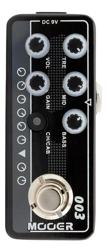 Micro Pedal Power-zone Mooer Color Negro
