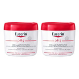 Combo X2 Eucerin Crema Corporal Intensiva Ph5 450 Ml