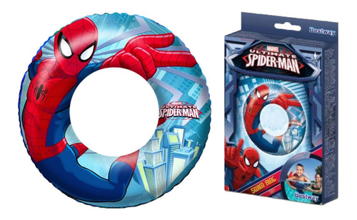 Salvavidas Inflable Pileta Disney Marvel 56cm Bestway