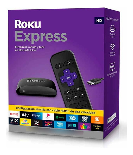 Roku Express Hd 3960 Estándar Full Hd Negro