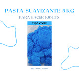 5kg Pasta Suavizante Celeste  Hace 100lts C/perfume Y Color