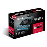 Placa De Video Asus Rx 550 Phoenix 4gb Gddr5 128bits 