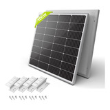 Newpowa Panel Solar Monocristalino De 100 W, 12 Voltios, 100