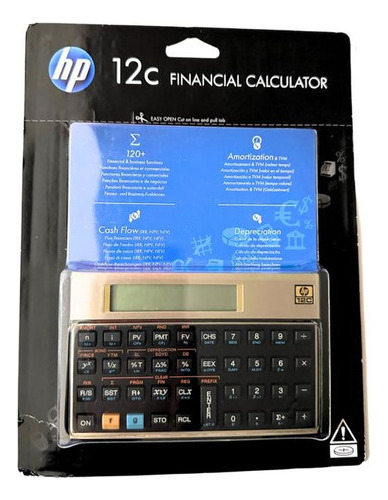 Calculadora Financeira Hp 12c Engenharia Contas 130 Funções 