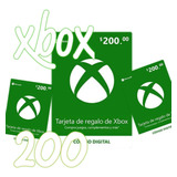 Microsoft Tarjeta Regalo Xbox 200mx