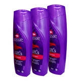 Shampoo Aussie Cabelo Cacheado E Crespo= Kit C/3= 360ml Cada