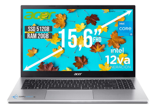 Portatil Acer Aspire Intel Core I5 1235u Ssd 512gb Ram 20gb