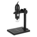 Microscopio Digital Usb 1600x 8 Led Magnificación De Mano Y