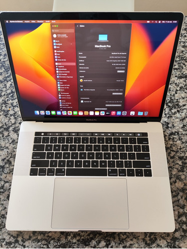 Macbook Pro 2018 - I7 - 16ram - 512ssd - 15.6pol