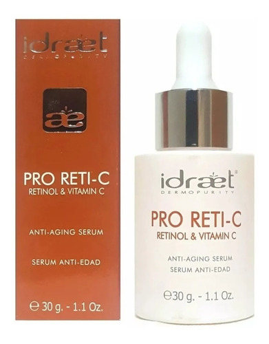 Pro Reti C Serum Antiedad Con Retinol Y Vitamina C Idraet 