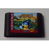 Sonic The Hedgehog 3 - Chip Original Americano - Não Salva