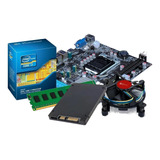 Kit Upgrade Intel I7 3.1 Placa Mãe Intel H61 + 8gb Ssd 480gb