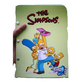 Album Coleccionador Tazos Los Simpsons + 7 Micas Premium