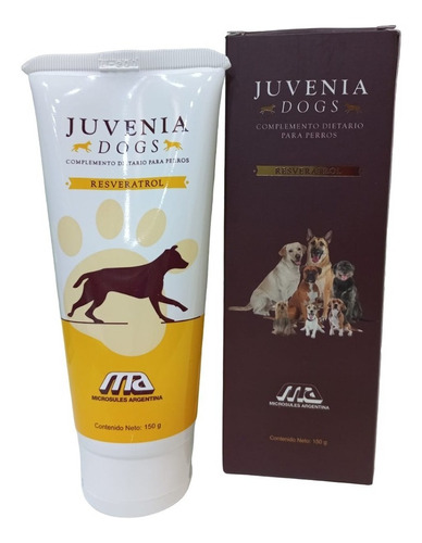 Juvenia Dogs Resveratrol Complemento Nutricional 150g Perros