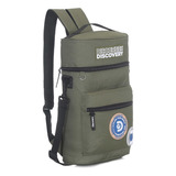 Bolso Matero Discovery Termo Mate 2 En 1 Mochila Correa Soft