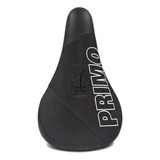 Asiento Bmx Primo Breaker Pivotal Negro/blanco Color Negro